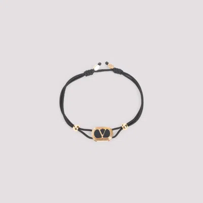Valentino Bracelet Ovalette Cmp In Black