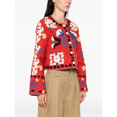 Sea Catrine Jacket In Red