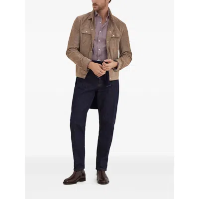 Brunello Cucinelli Gingham-pattern Shirt In Multi