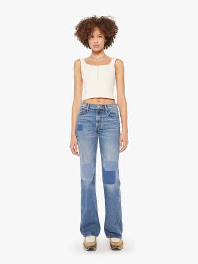 Mother The Bookie Heel Ironing Things Out Jeans In Multi - Size 34