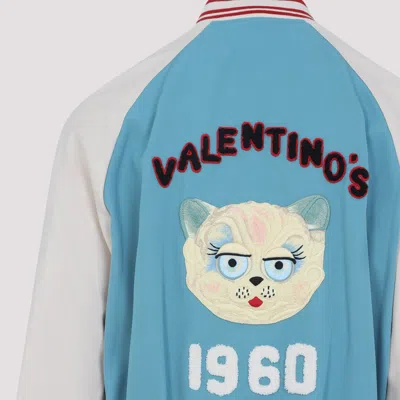 Valentino Le Chat De La Maison Wool Bomber Jacket
