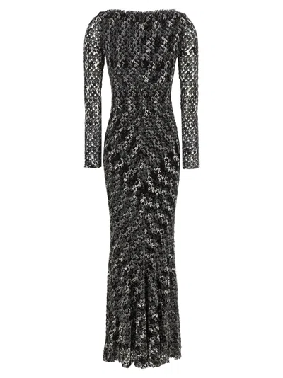 Missoni Long Dress Dresses Multicolor In Black