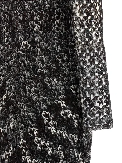 Missoni Long Dress Dresses Multicolor In Black