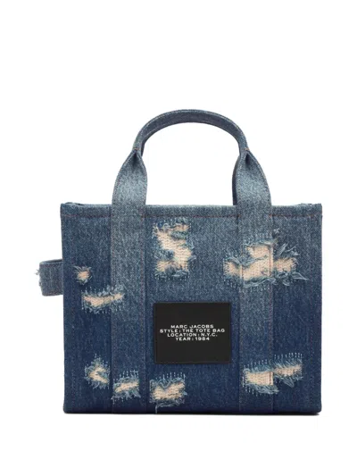 Marc Jacobs The Rip And Repair Denim Small Tote Bag