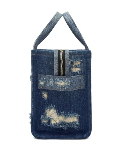 Marc Jacobs The Rip And Repair Denim Small Tote Bag