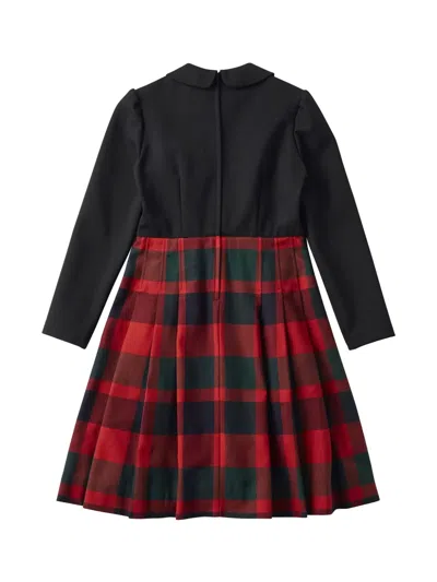 Familiar Panelled Dress In Black