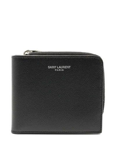 Pre-owned Saint Laurent 2010s East-west Zip Wallet