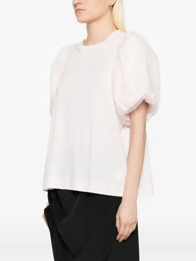 Simone Rocha Cotton T-shirt In Pink