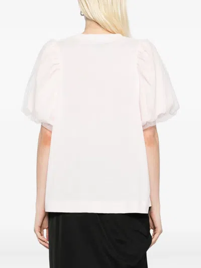 Simone Rocha Cotton T-shirt In Pink