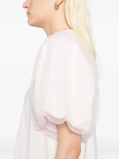 Simone Rocha Cotton T-shirt In Pink