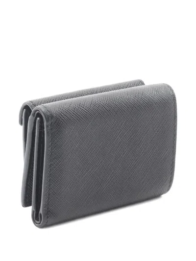 Pre-owned Prada 2010s Saffiano-leather Tri-fold Wallet