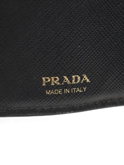 Pre-owned Prada 2010s Saffiano-leather Tri-fold Wallet