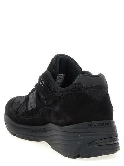 New Balance Made In Uk 991v2 Sneakers Black In Black