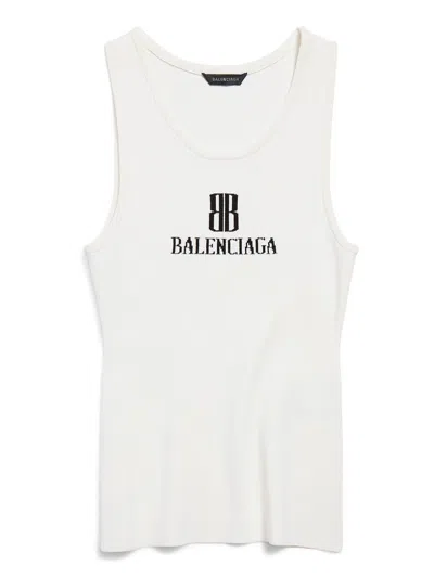 Balenciaga Nano Bb Tank Top Clothing