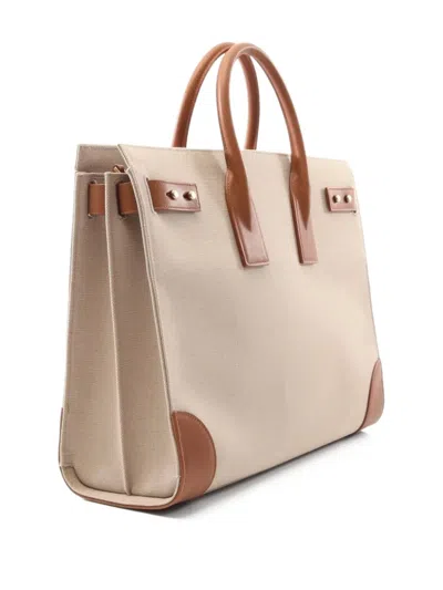 Pre-owned Saint Laurent 2020s Large Sac De Jour Shin Tote Bag