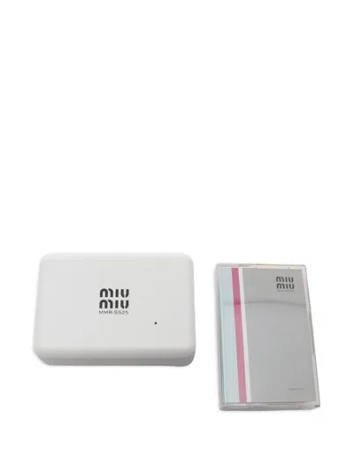Pre-owned Miu Miu 2020s Logo Portable Cassette Player