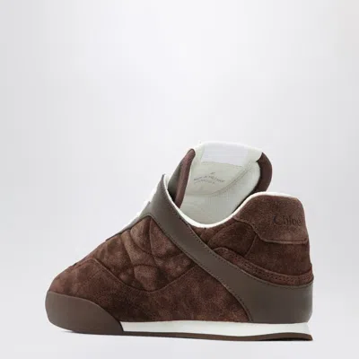 Chloé Chloe Kick Quilted Suede Sneakers