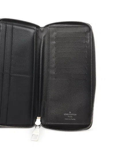 Pre-owned Louis Vuitton 2019 Zippy Monogram Eclipse Long Wallet