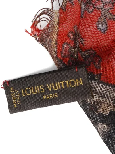Pre-owned Louis Vuitton X Chapman Brothers 2000s Cashmere Scarf