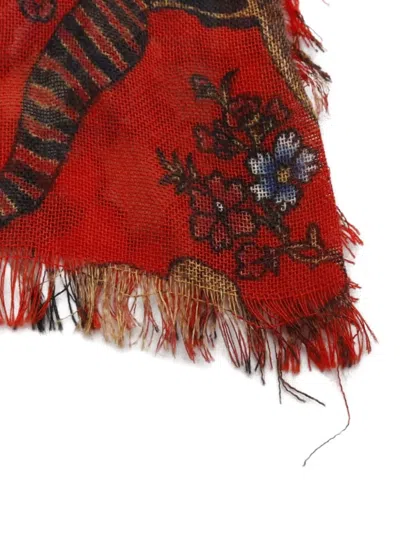 Pre-owned Louis Vuitton X Chapman Brothers 2000s Cashmere Scarf