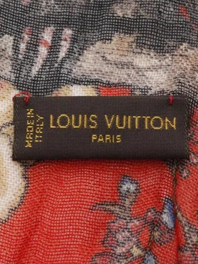 Pre-owned Louis Vuitton X Chapman Brothers 2000s Cashmere Scarf