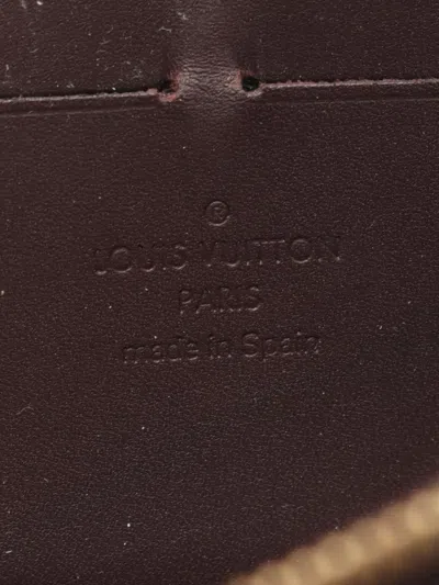 Pre-owned Louis Vuitton 2011 Zippy Monogram Vernis Wallet