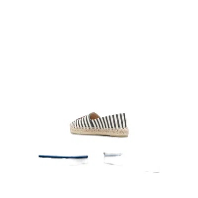Anine Bing Paloma Striped Logo Espadrilles In Multi