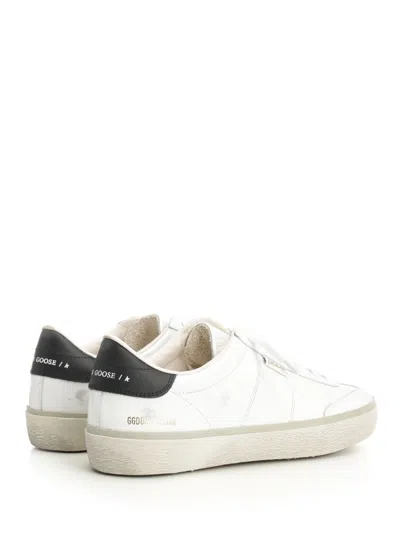 Golden Goose Leather Low-top Soul Star Sneakers With Used Effect