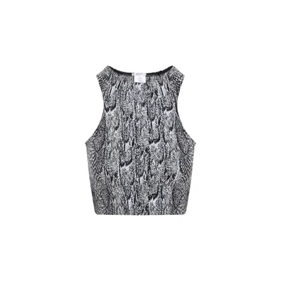 Wolford Snakeskin-print Halter-neck Top In Multi