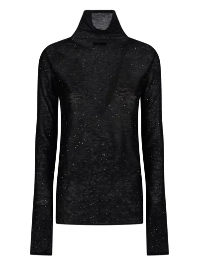 Pinko Long-sleeved Turtleneck Top