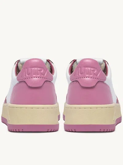 Autry Medalist Bi-color Leather Sneakers