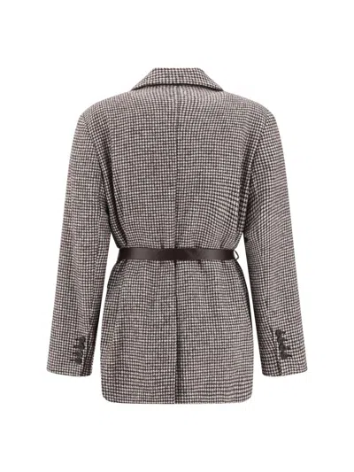 Brunello Cucinelli Blazer Jacket With Belt