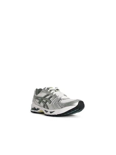 Asics 'gel-kayano 14' White Tech Fabric Blend Sneakers In Multi