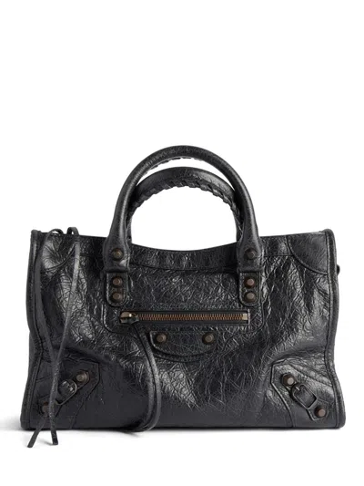 Balenciaga Le City Small Women`s Bag In Black In Black