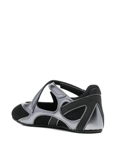 Attico Modern Flat Shoes With Cross-strap Detail