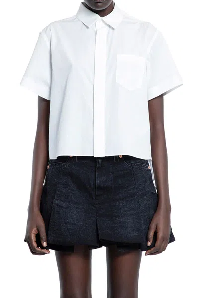 Sacai Thomas Mason Poplin Shirt