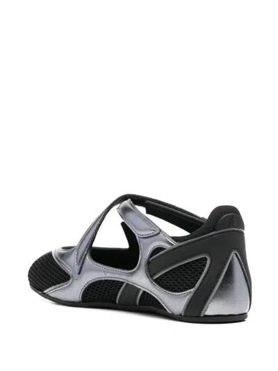 Attico Modern Flat Shoes With Cross-strap Detail