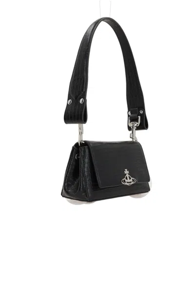 Vivienne Westwood Women Hazel Small Borsa A Spalla In Black