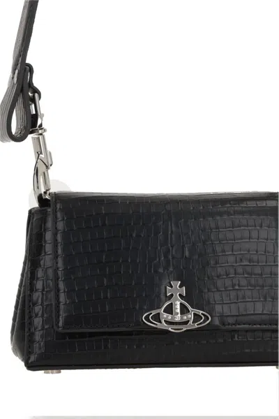 Vivienne Westwood Women Hazel Small Borsa A Spalla In Black
