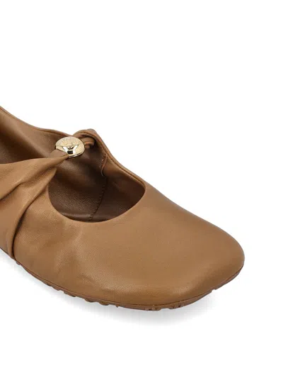 Loewe Leather Pebble Soft Ballet Flats