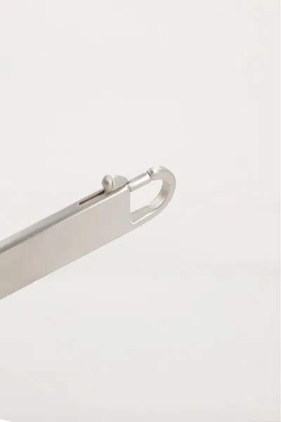 Rick Owens Gemini Keyring In Metallic