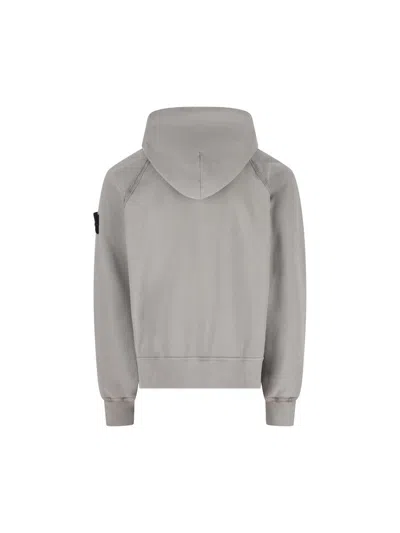 Stone Island Sweaters In Gray
