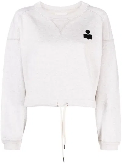 Isabel Marant Étoile Margo Cropped Drawstring Sweatshirt