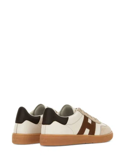 Hogan Cool Smooth And Suede Leather Sneakers Shoes