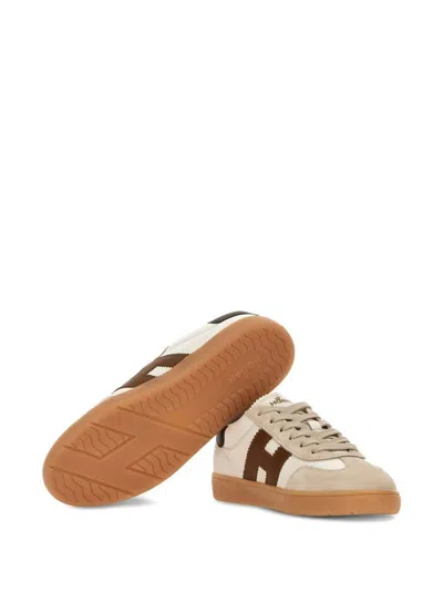 Hogan Cool Smooth And Suede Leather Sneakers Shoes