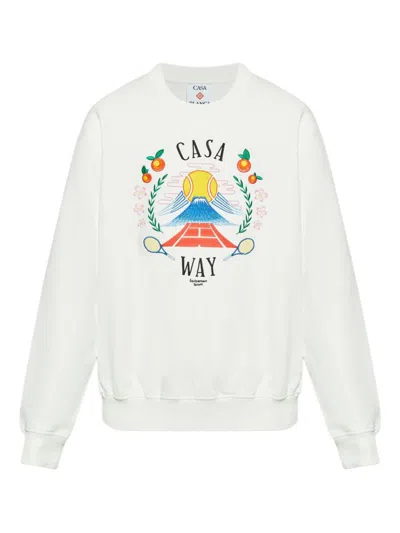 Casablanca Sweaters In White