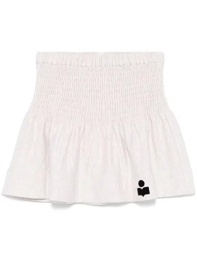 Isabel Marant Étoile Marant Etoile Women Pacifica Mini Skirt In White