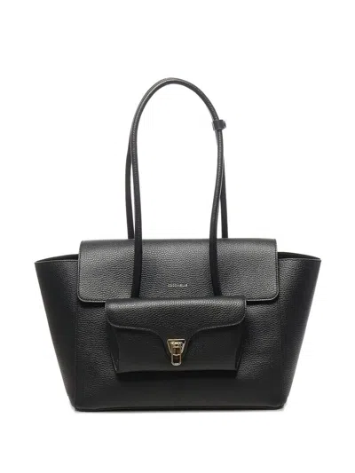 Coccinelle Beat Leather Tote Bag