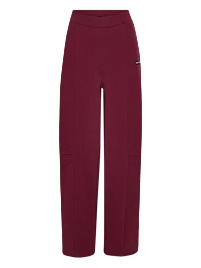 Rotate Birger Christensen Burgundy Tracksuit Bottoms In Burgundy