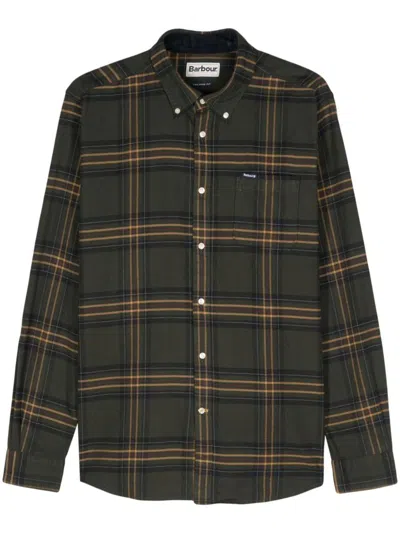 Barbour 'portdown' Shirt With Tartan Pattern